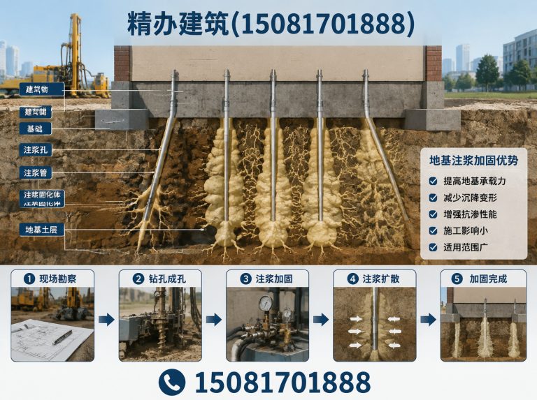 涉县地基注浆加固展示图